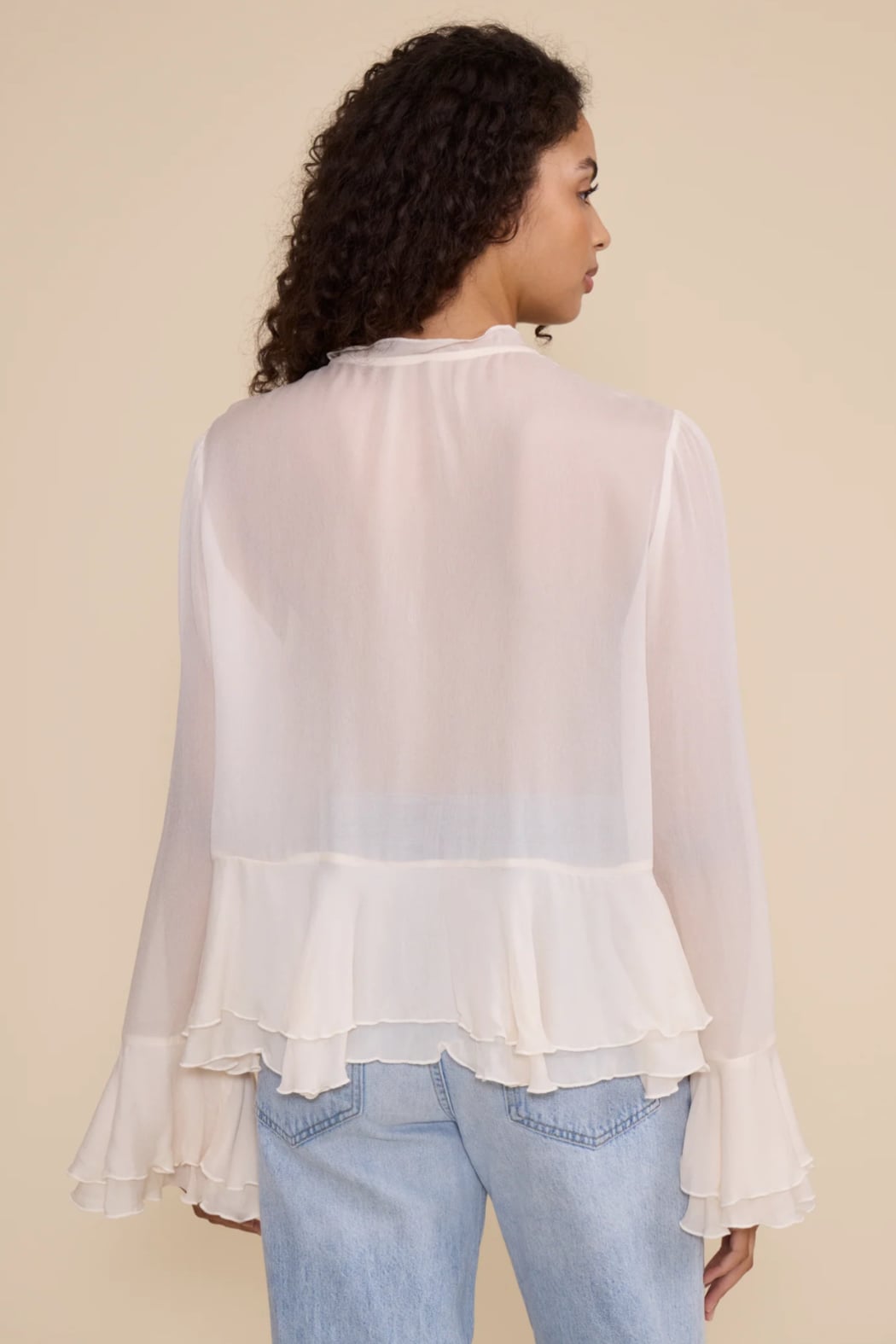 Donna Peplum Top