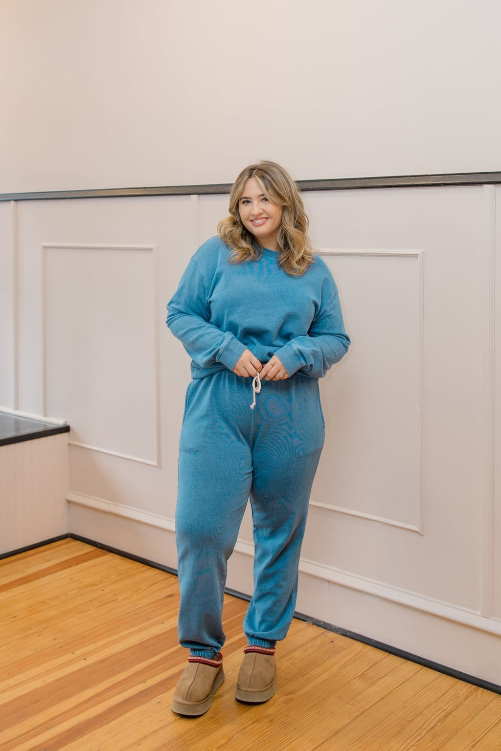 Downtown Knit Denim Jogger