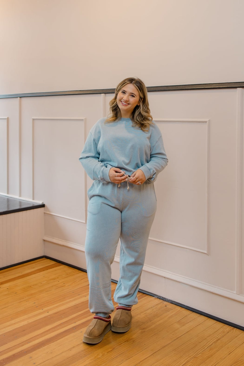 Downtown Knit Denim Jogger