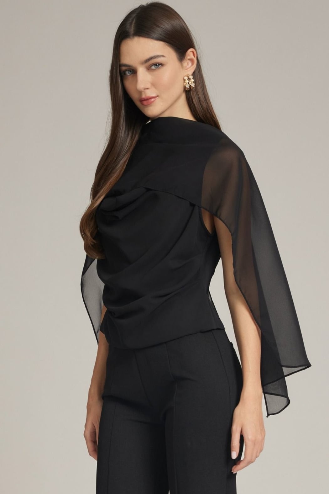 Draped in Style top