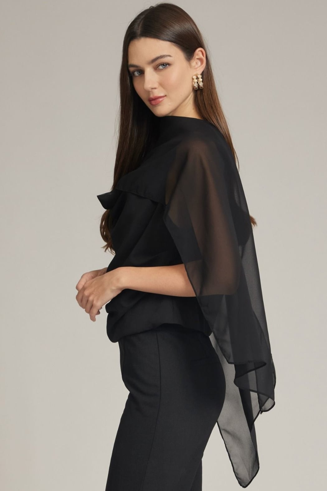 Draped in Style top
