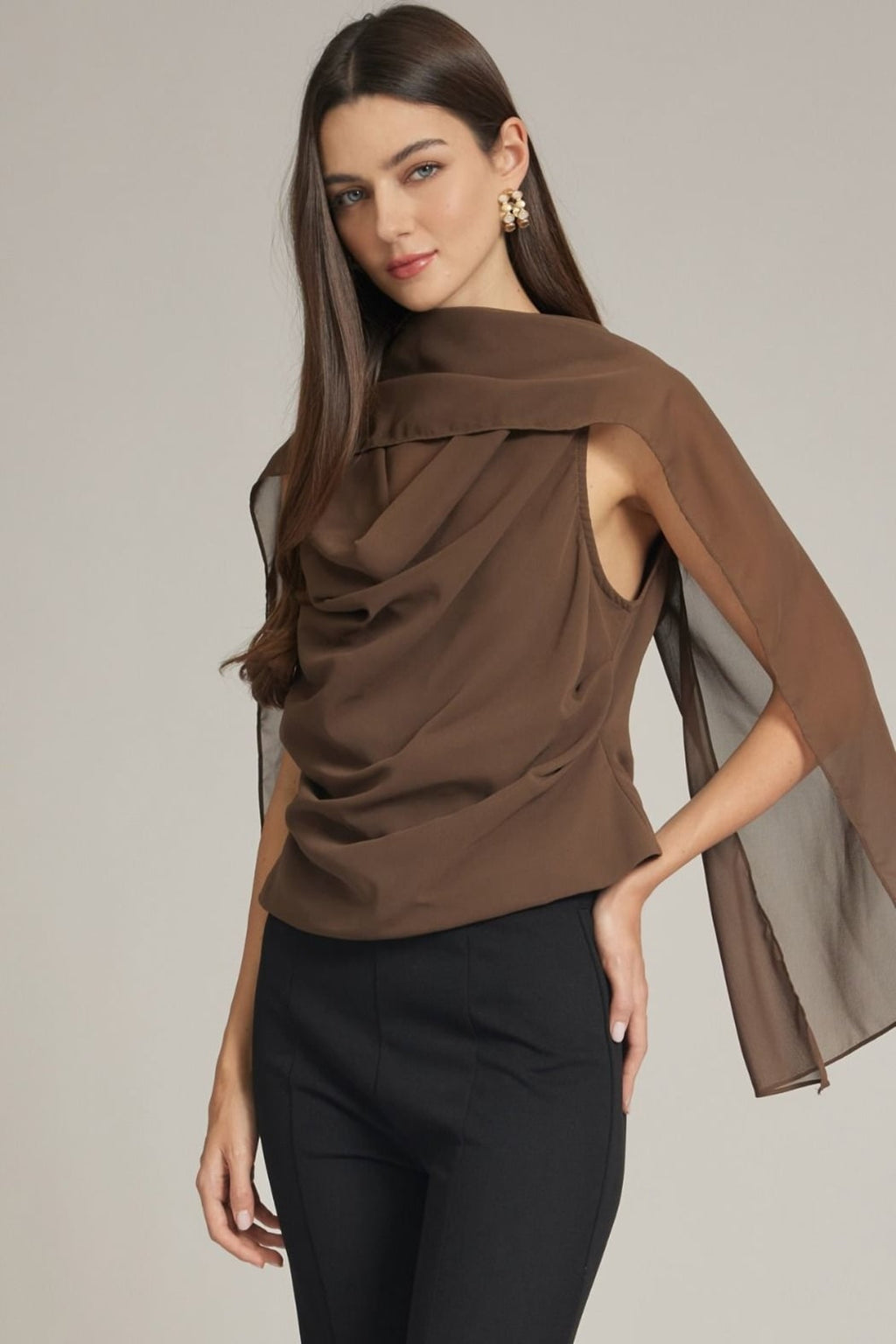 Draped in Style top