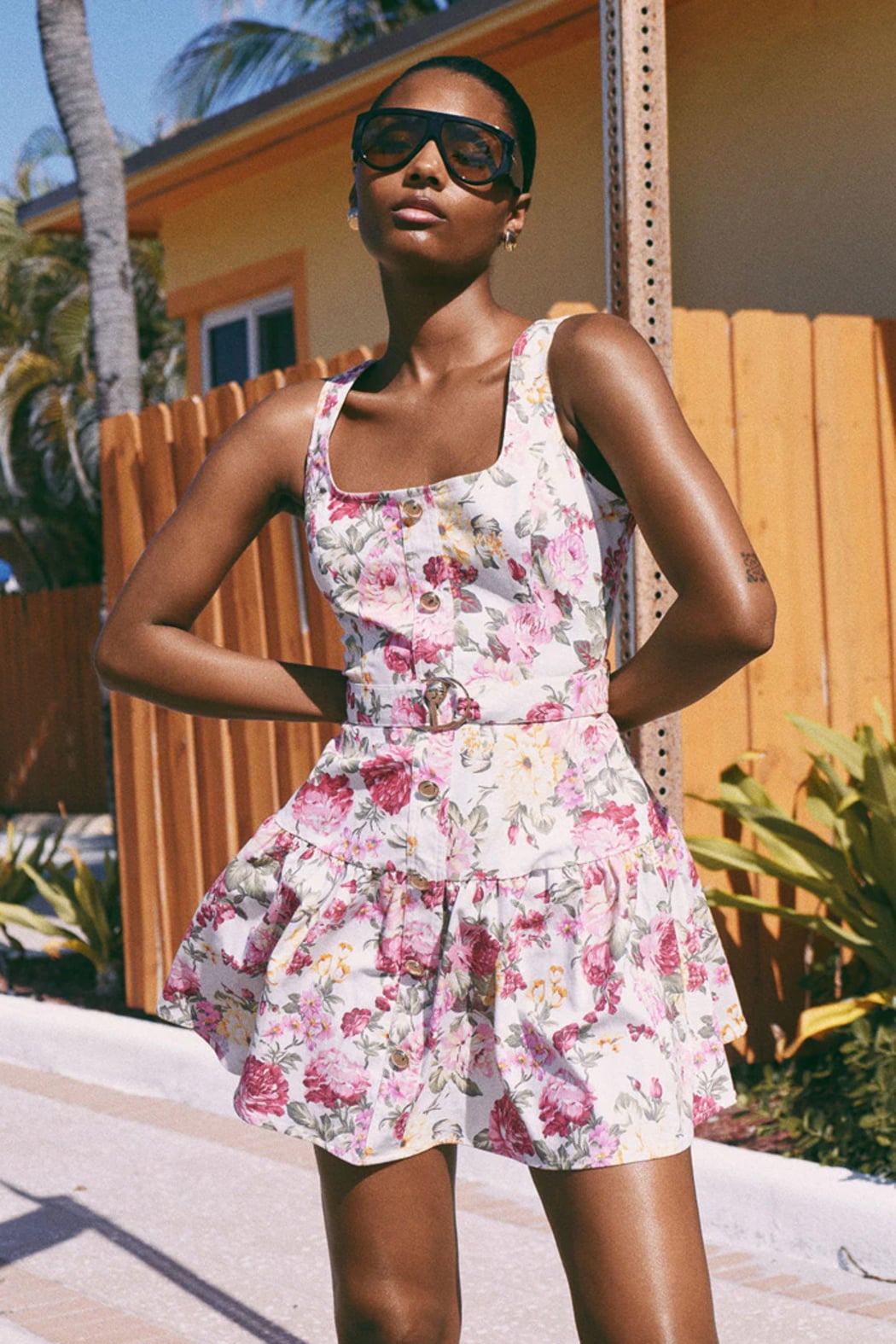 DUA Dress — Floral Mini Dress