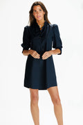 Duffield Lane Percy Popover Dress - Navy