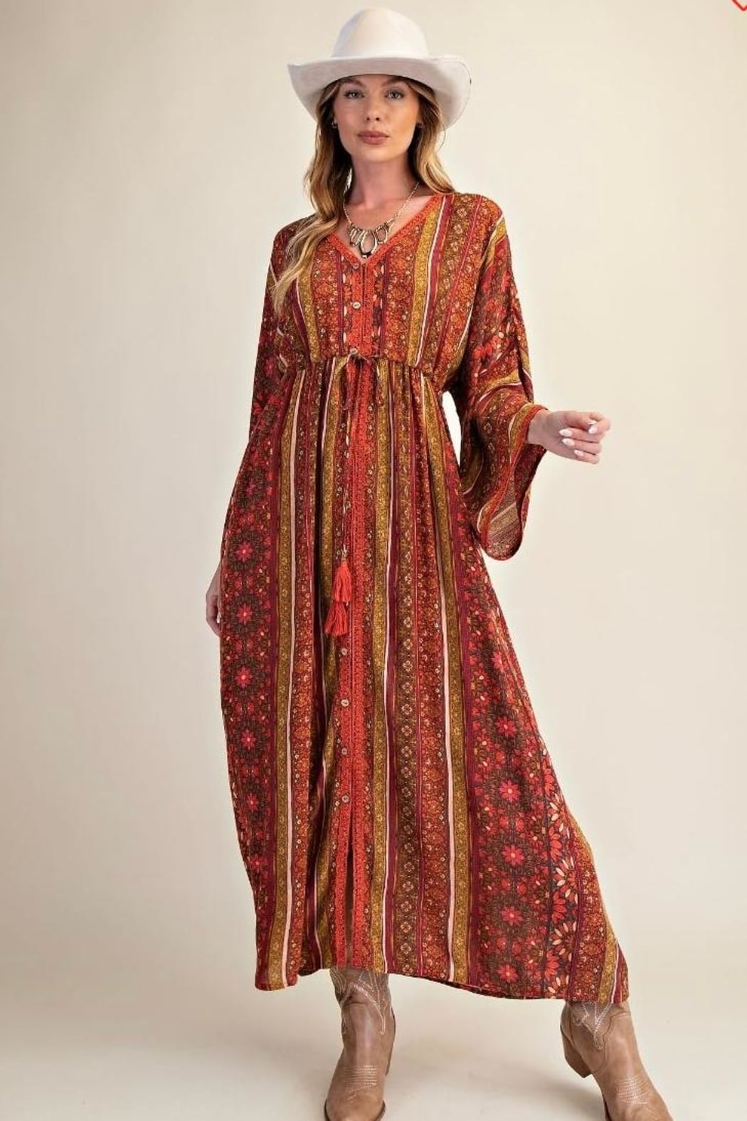 Dress, Maxi Duster