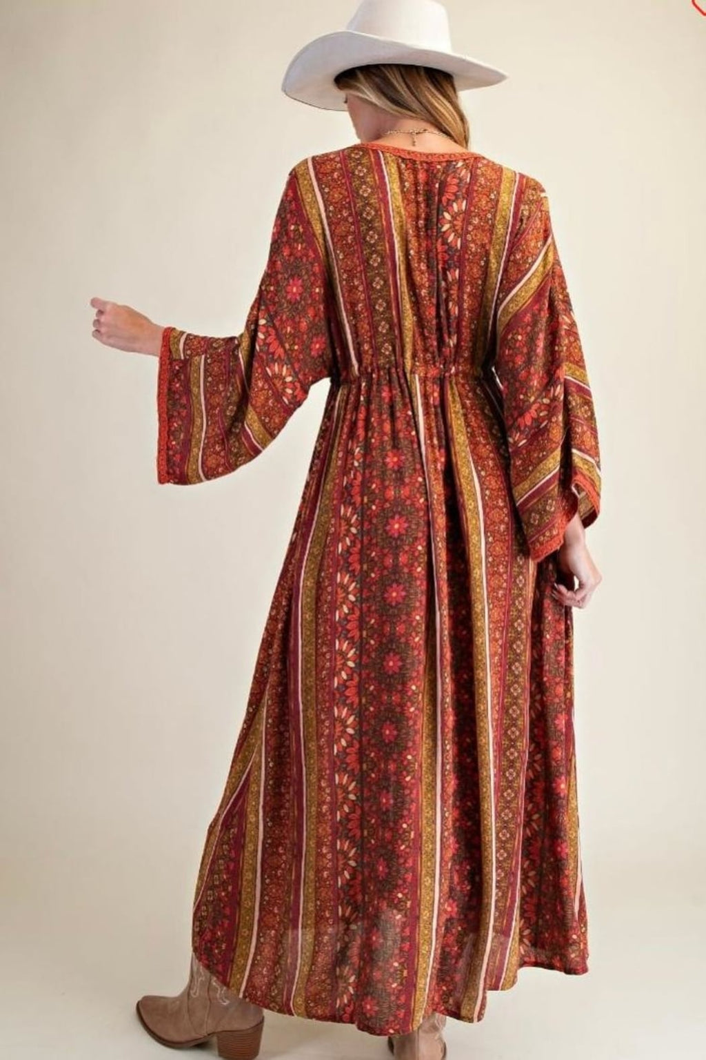 Dress, Maxi Duster