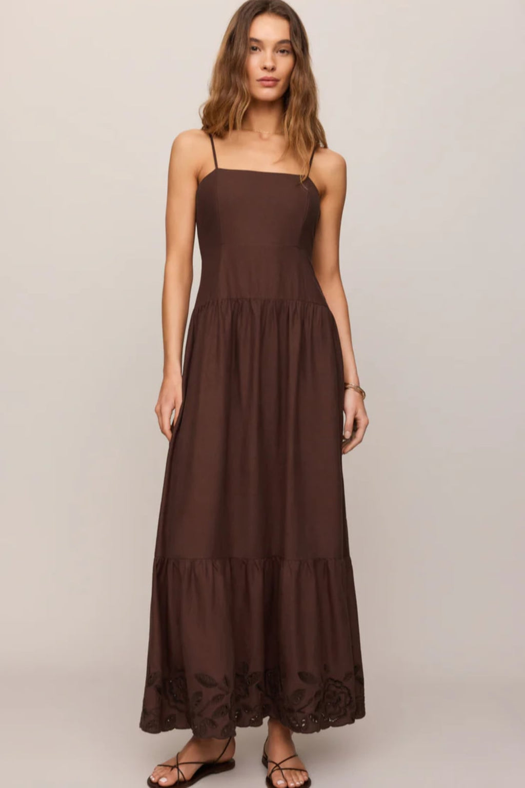 Esti Embroidered Maxi Dress