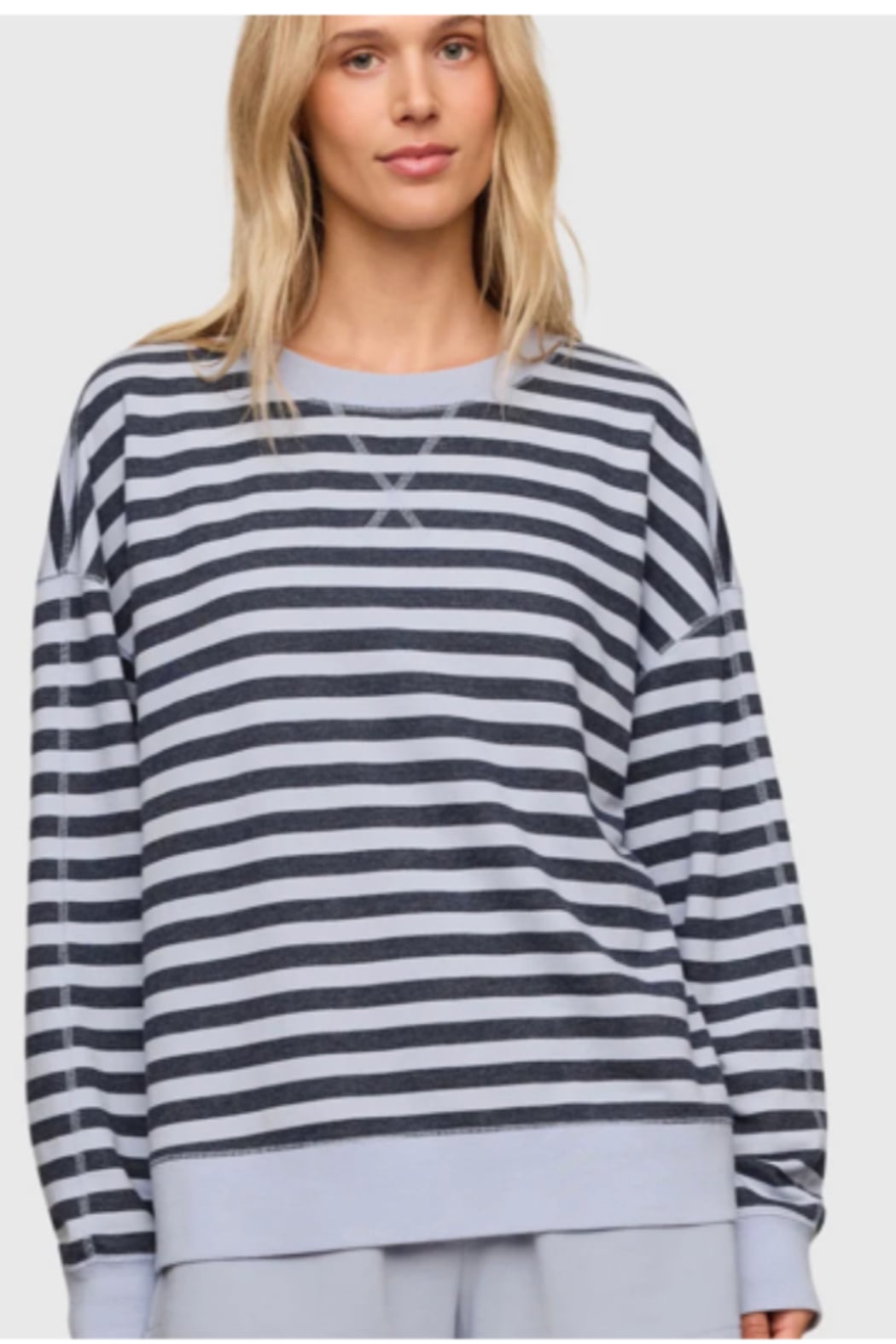 Everyday Striped Crew