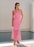 Liliann Applique Maxi Dress