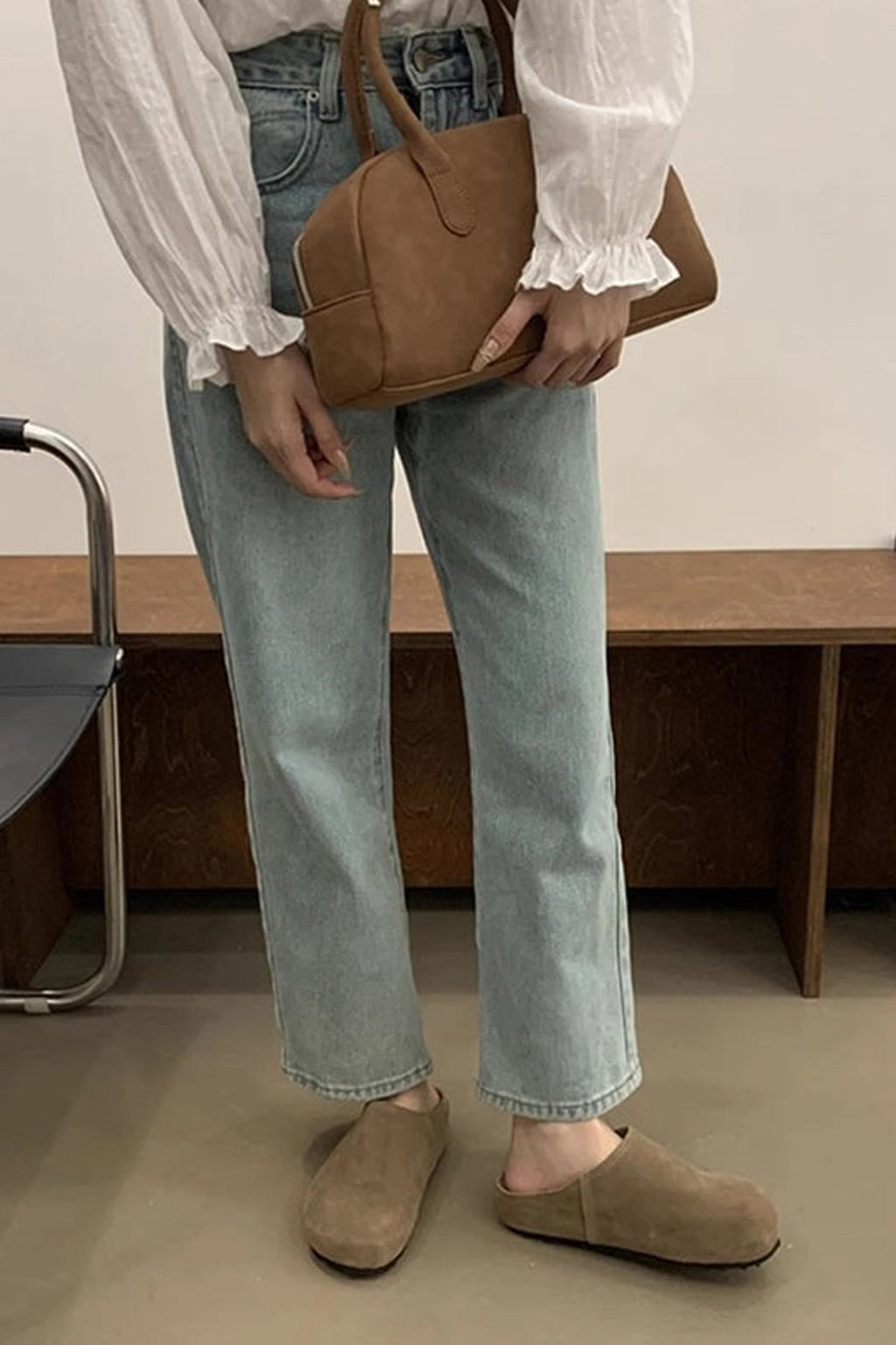 Suede Clogs