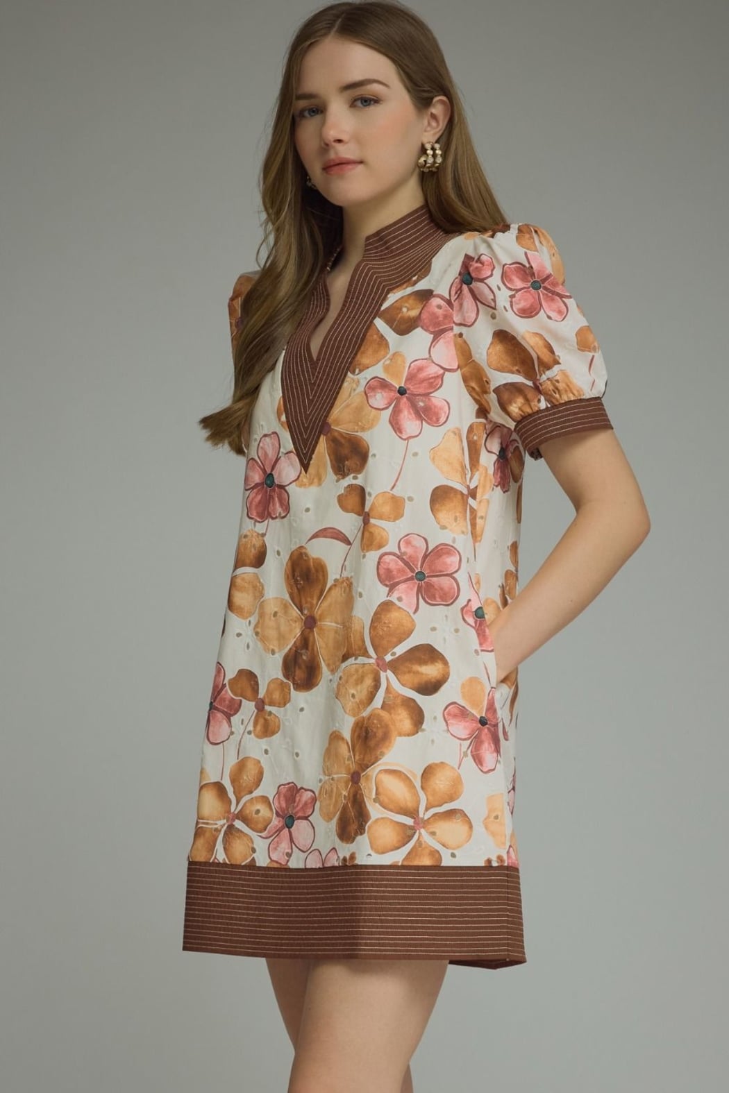 Falling for Eyelet Dress