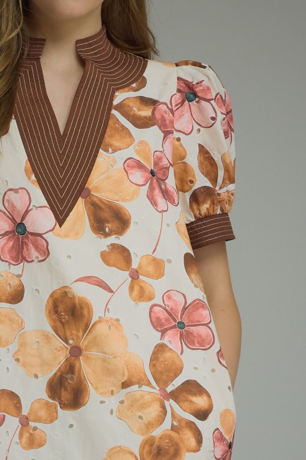Falling for Eyelet Dress