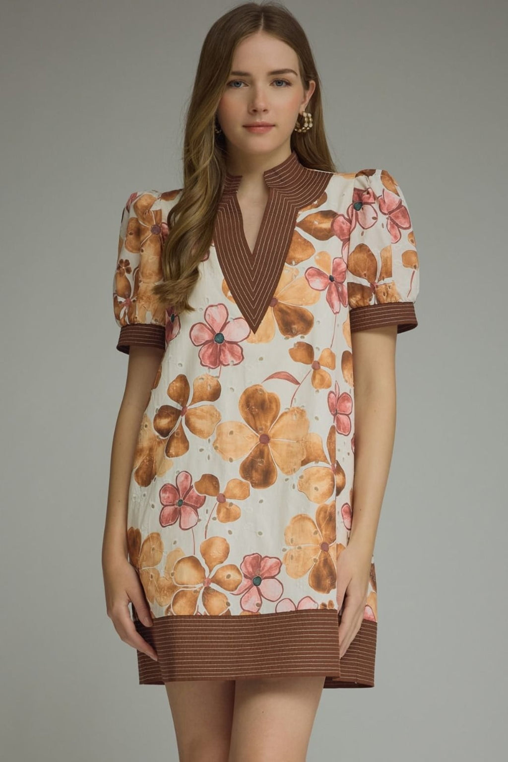 Falling for Eyelet Dress
