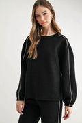 FLORIANE GLITTER TOP