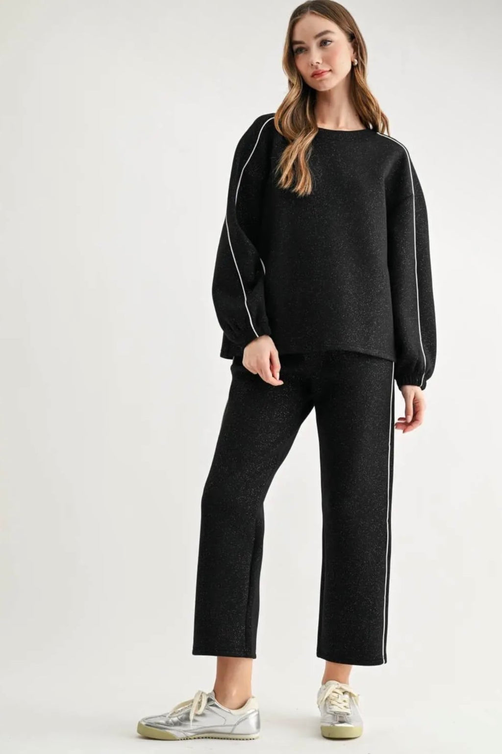 FLORIANE GLITTER TOP