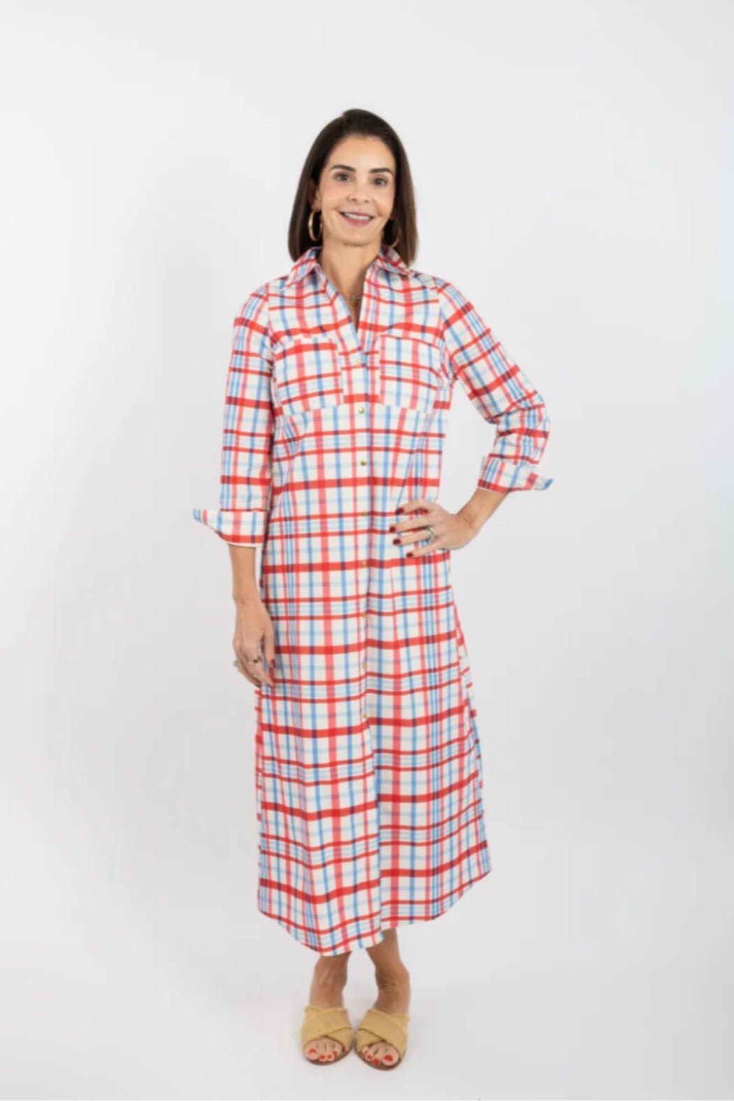 Garland Harper Dress - Summer Plaid