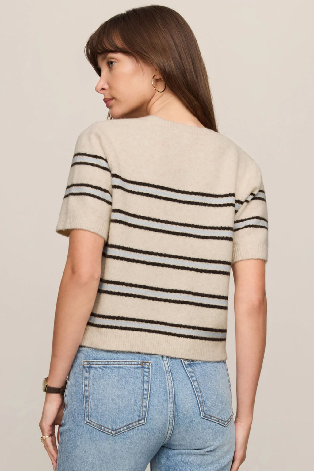 Gatewood Stripe Sweater Tee