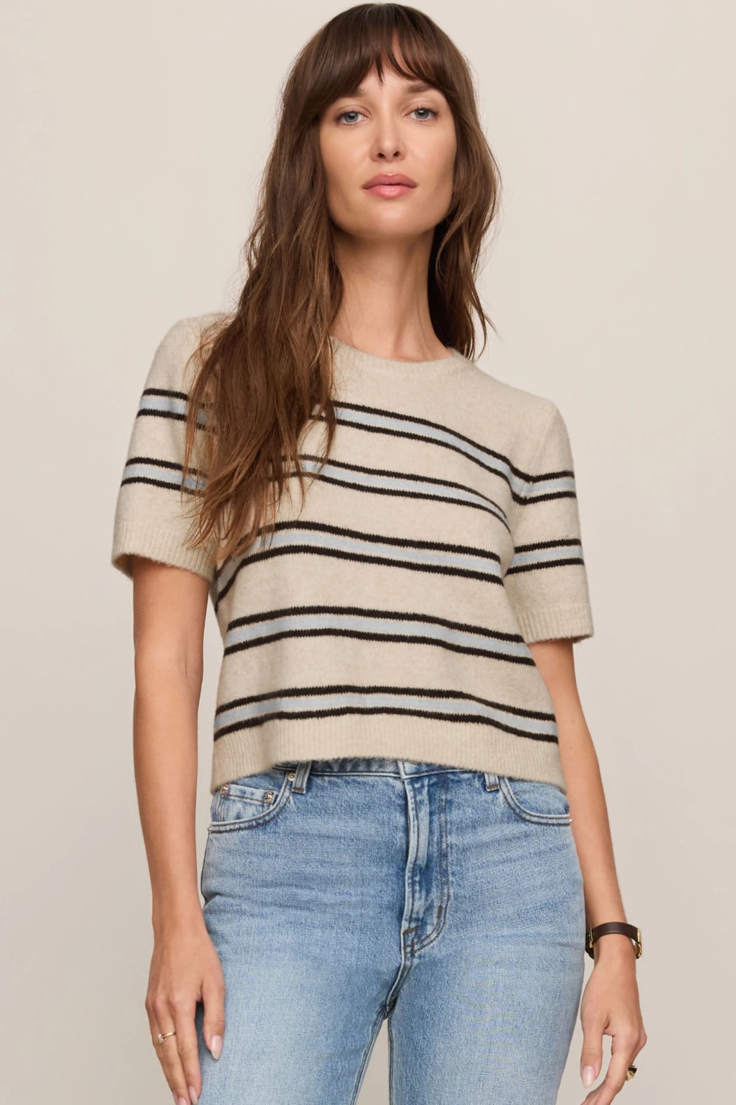 Gatewood Stripe Sweater Tee