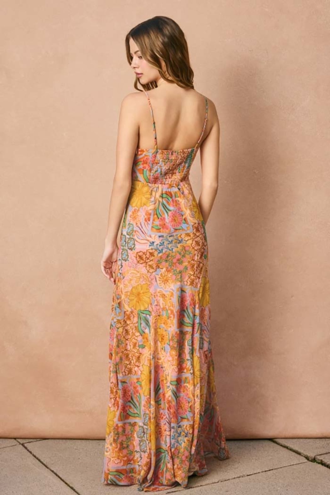 Golden Hour Paisley Maxi
