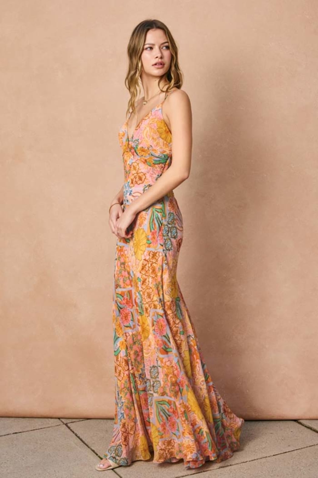 Golden Hour Paisley Maxi