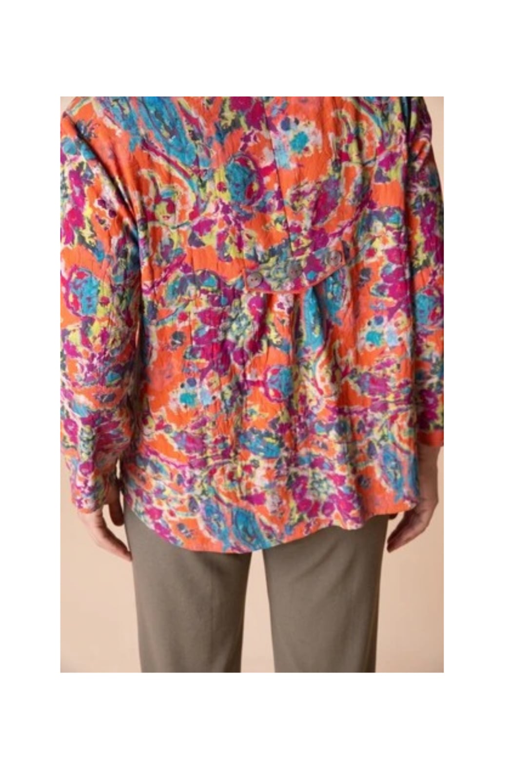 Habitat Floral Pleat Back Jacket