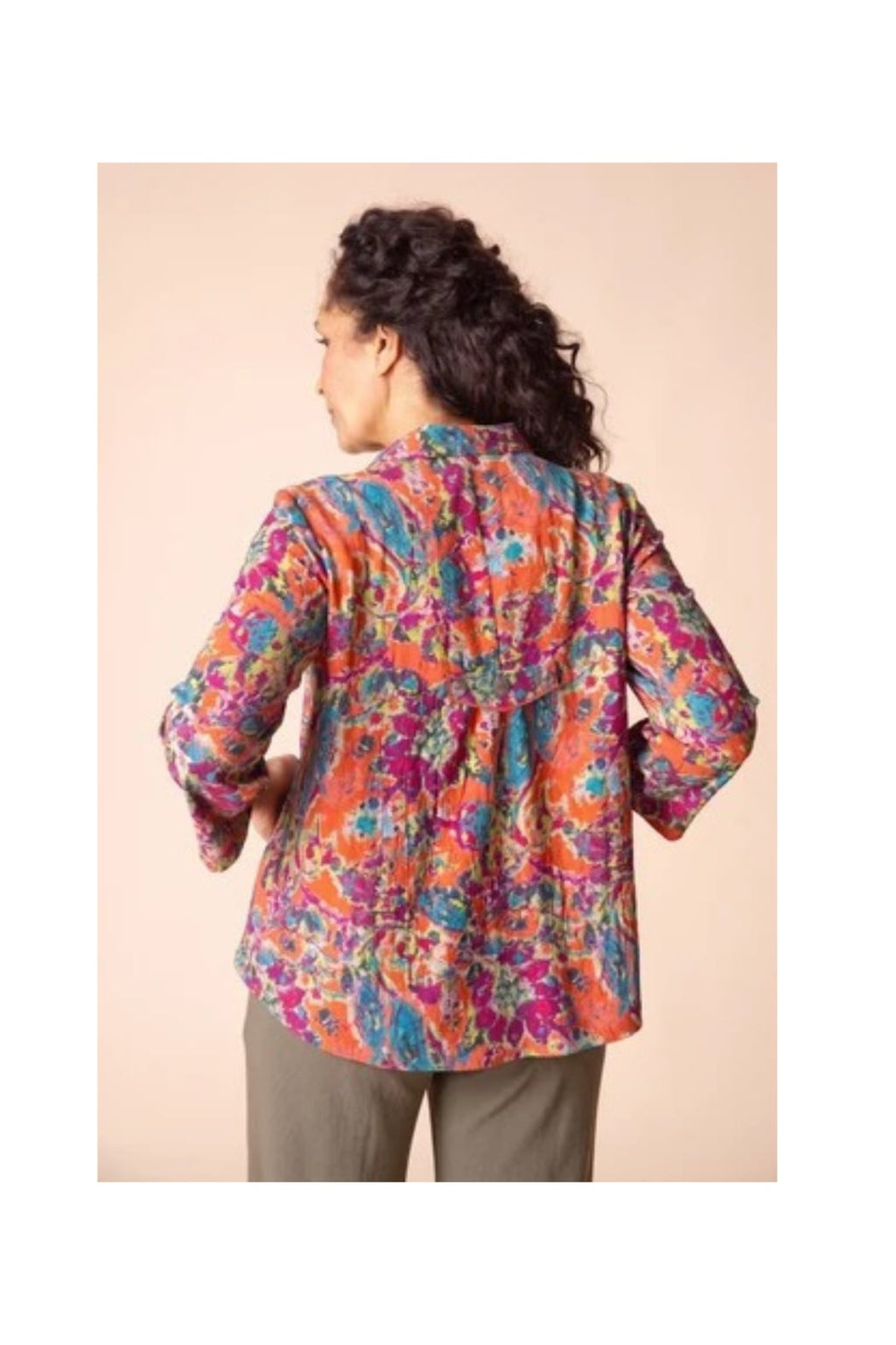 Habitat Floral Pleat Back Jacket