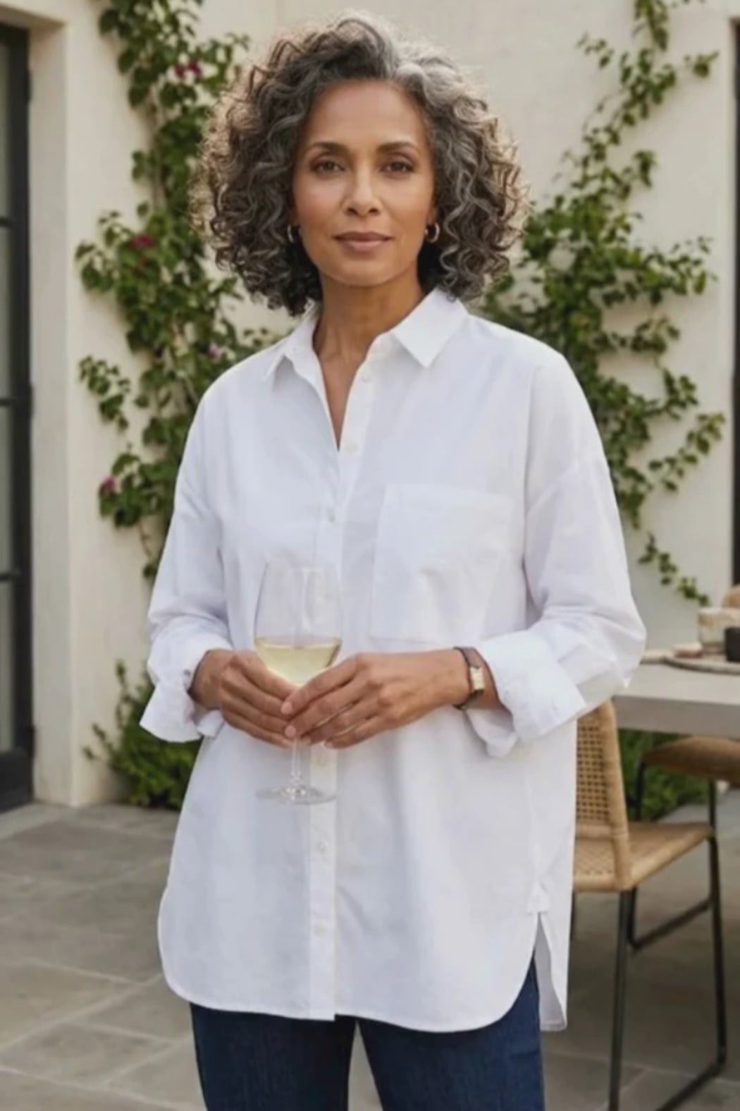 Habitat Knit Mix Boyfriend Shirt