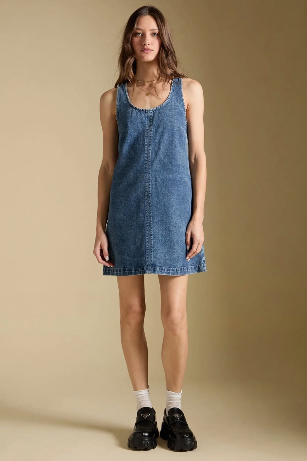 Haydin Mini Dress - Denim Tank