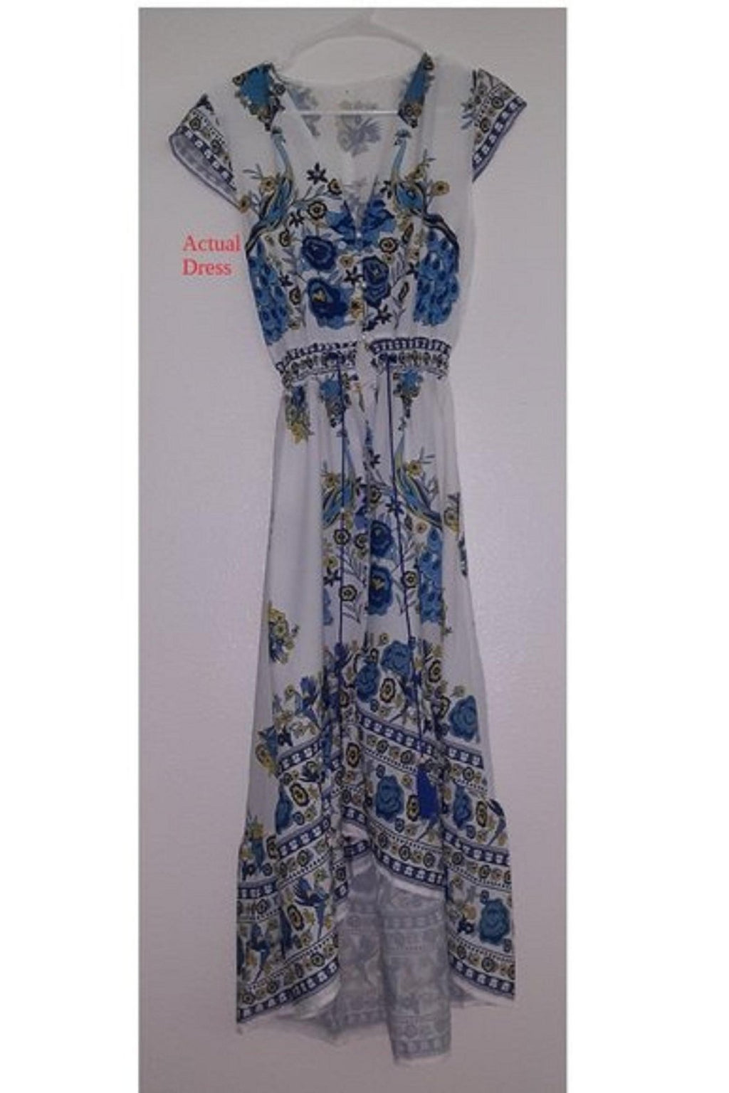 Boho Floral Maxi Dress - Spring Dress