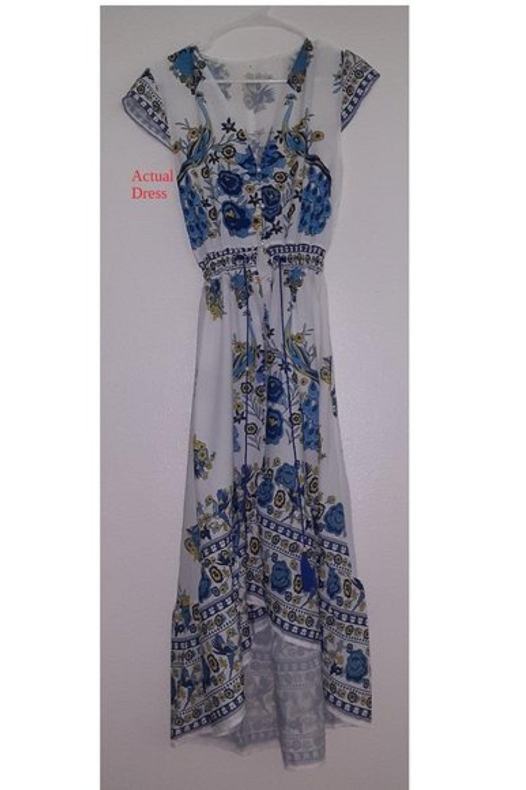 Boho Floral Maxi Dress - Spring Dress