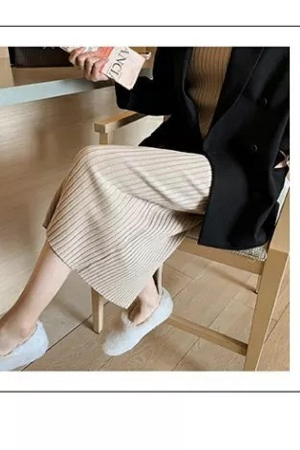 Knitted Ribbed Sleeveless Maxi Dress