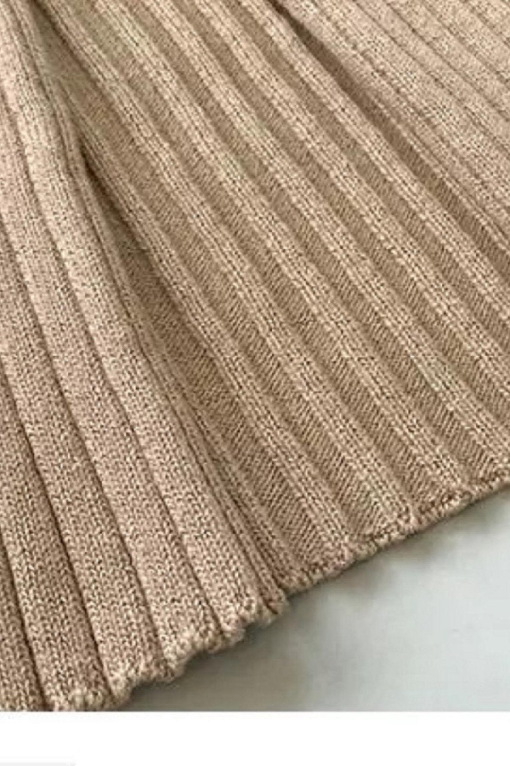 Knitted Ribbed Sleeveless Maxi Dress