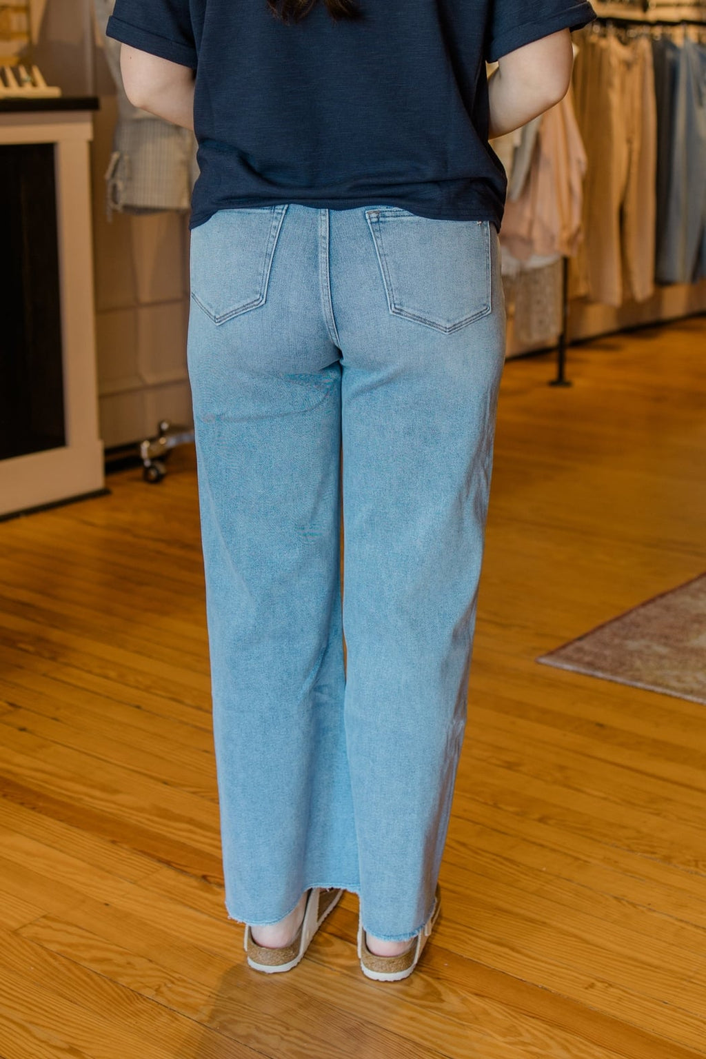 Janie Super High Wide Leg Jean