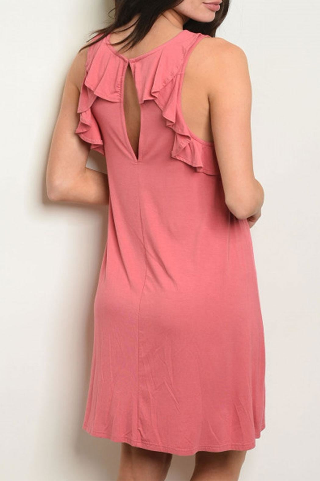 Jersey Ruffle Back