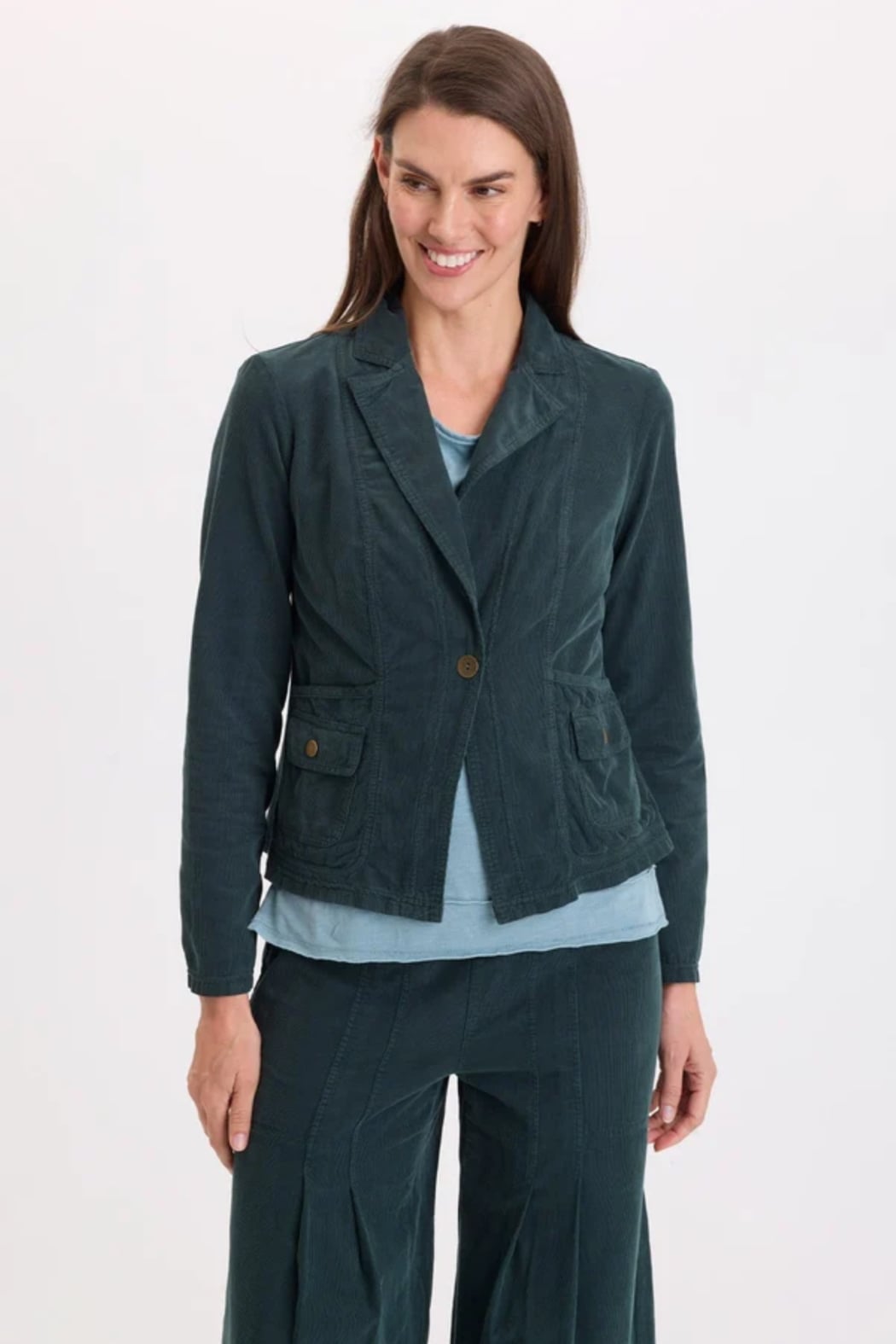 Jino Jacket in Pine Green