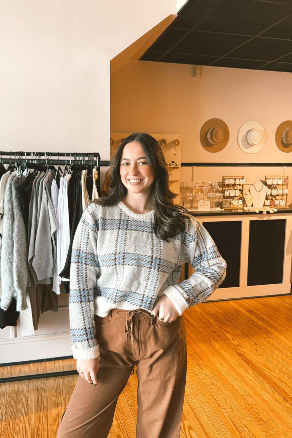 Junction Plaid Sweater