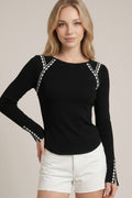 Lace Trim Top