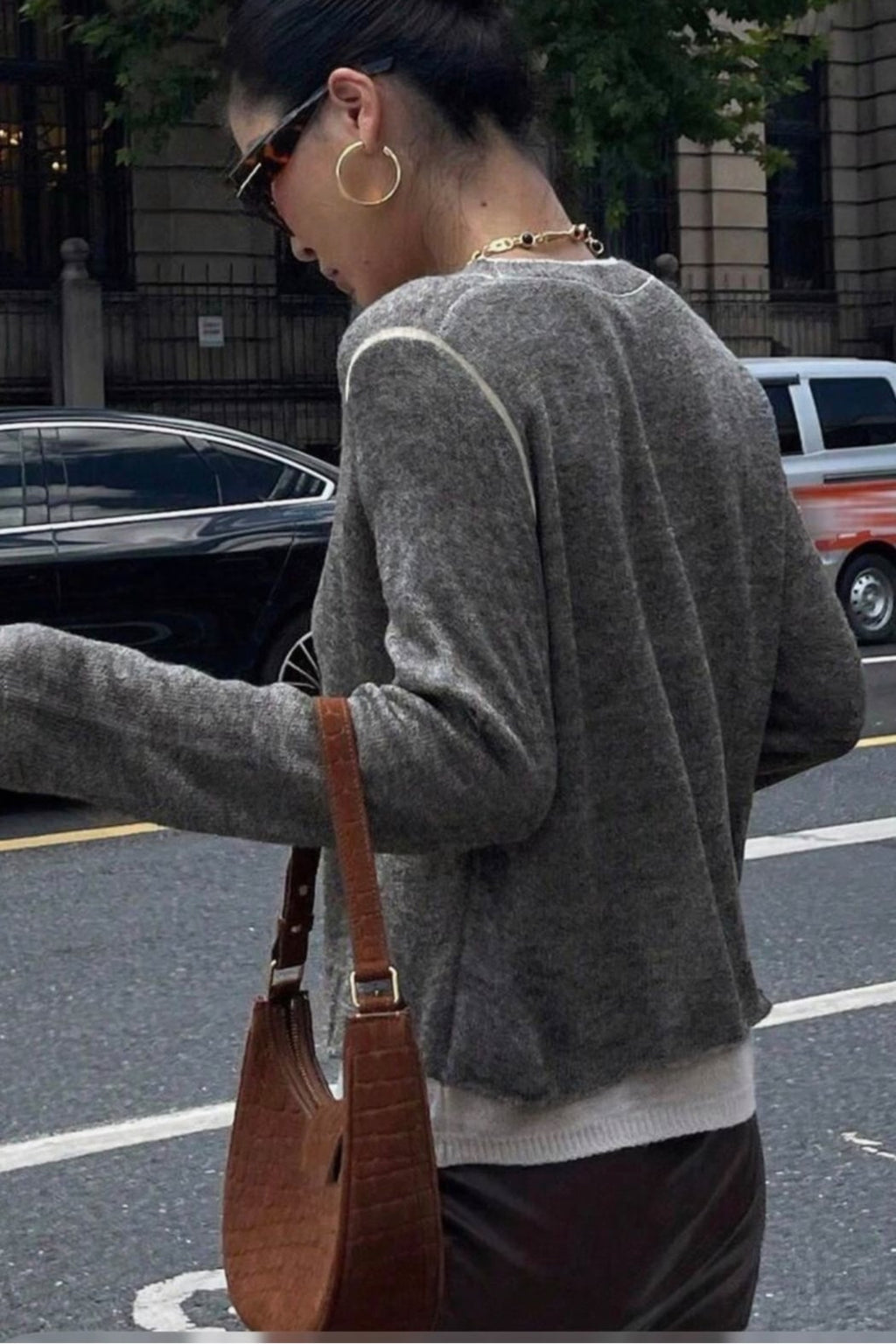 Layered Look Sweater