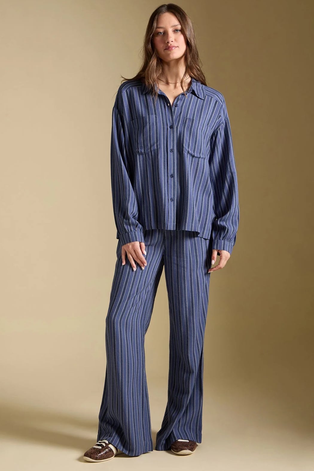 Liu Indigo Top