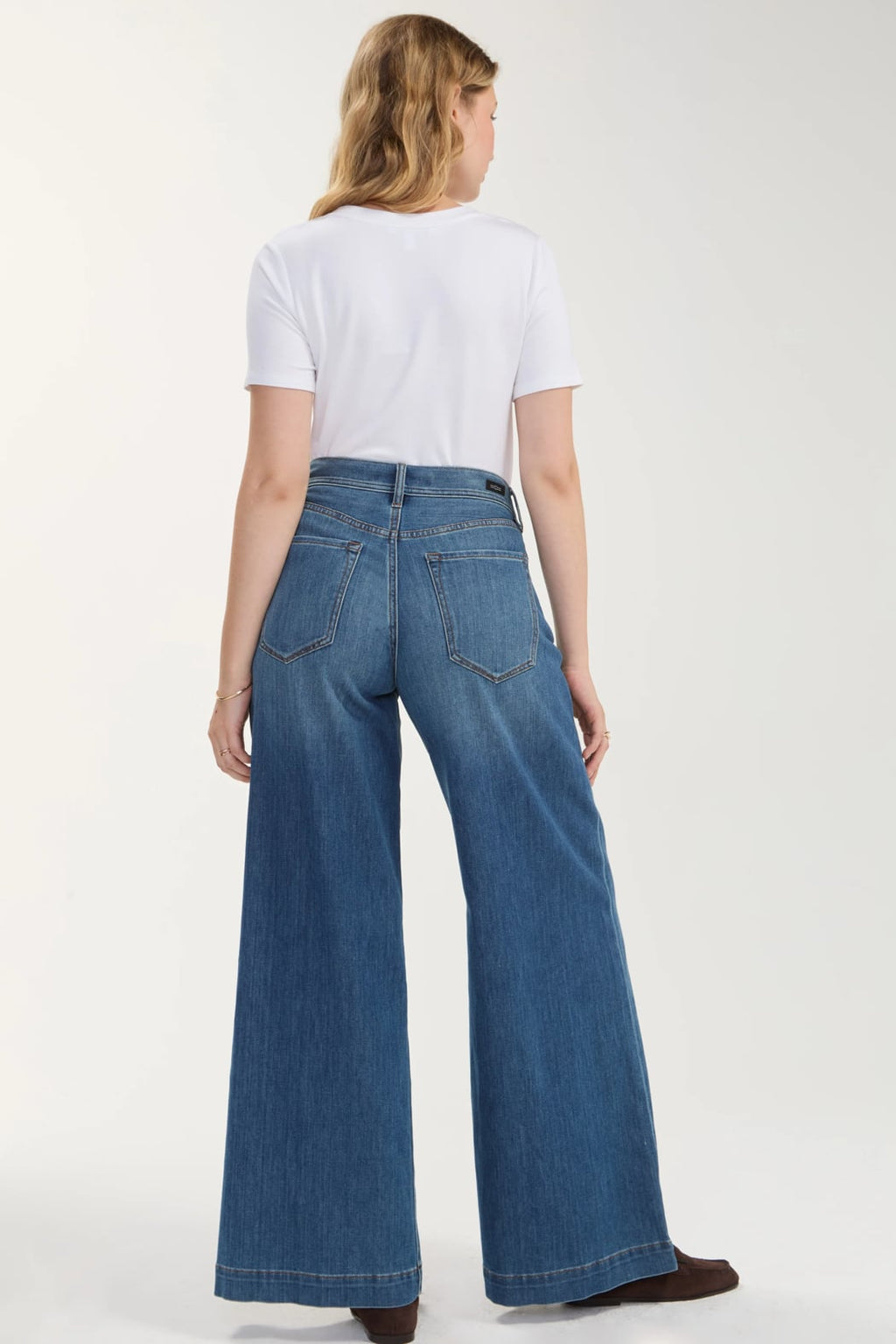 Liverpool Kit High-Rise Relaxed Wide Leg Jean — Autumn Fade
