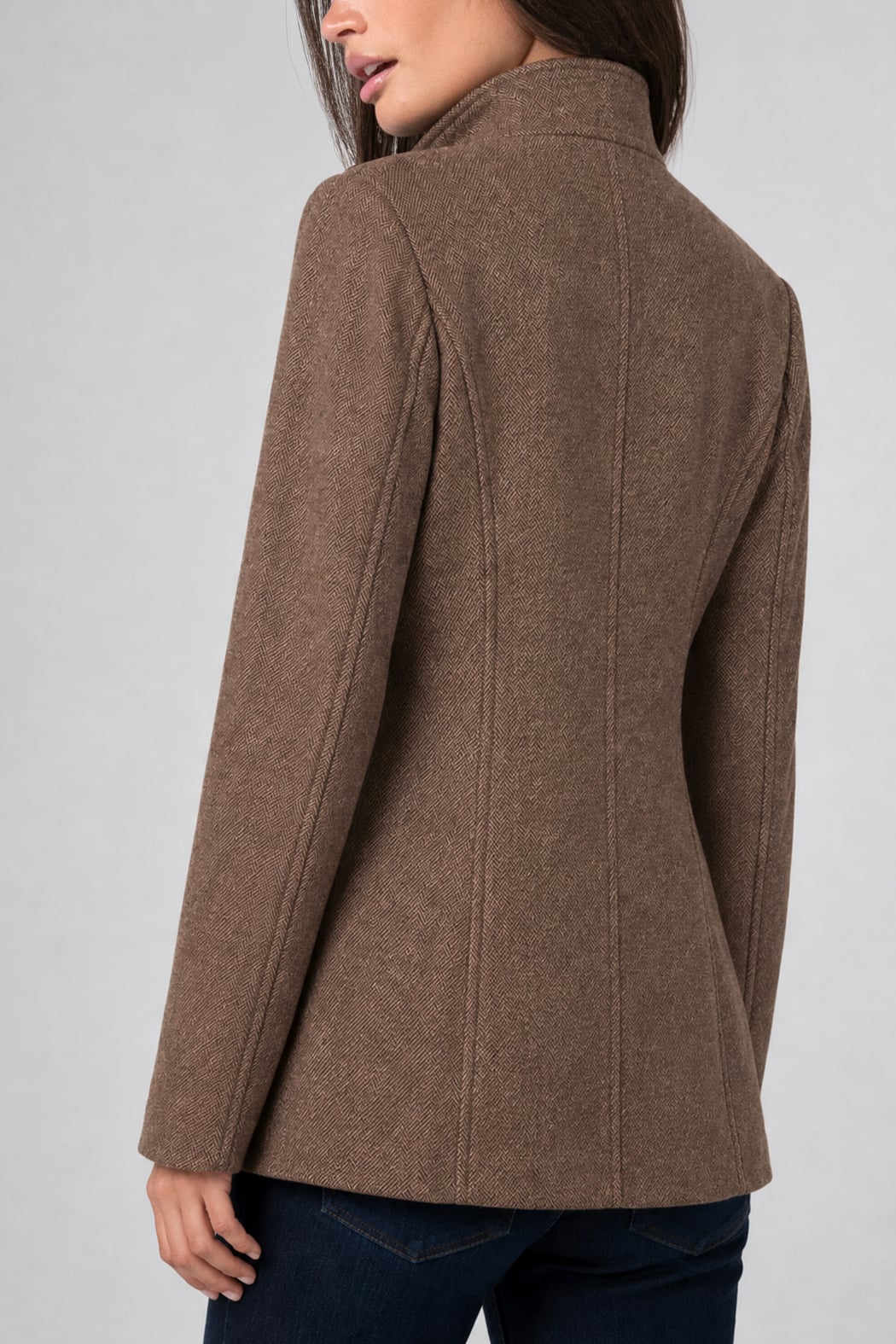 Liverpool Madison Funnel Neck Field Jacket | Chestnut