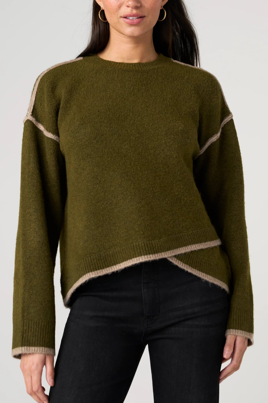 Long Sleeve Crew Neck Sweater