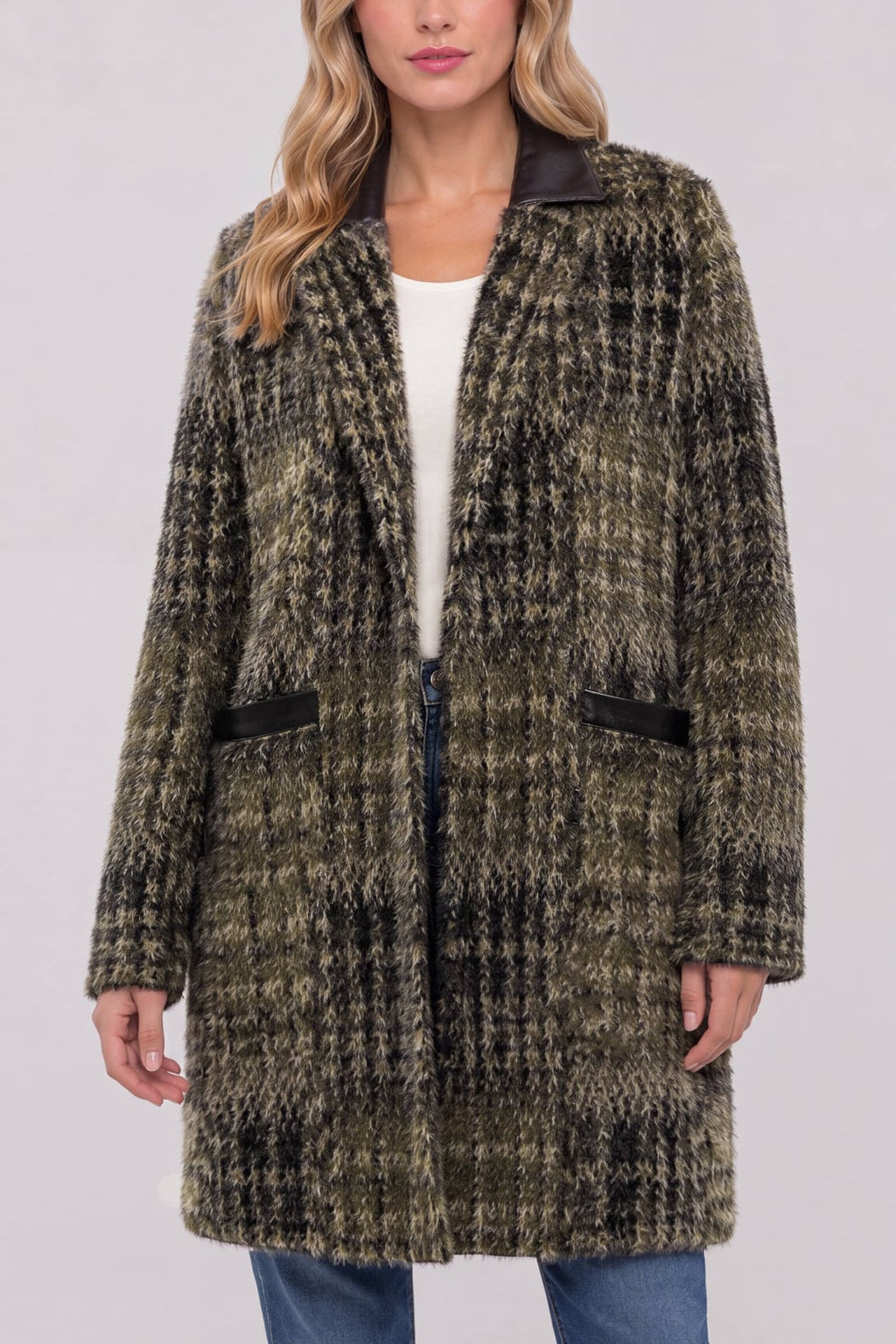 Long Sleeve Crossover Sweater