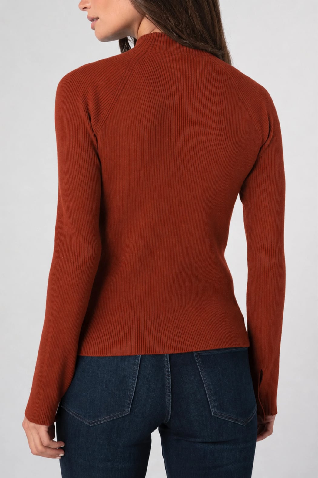 Long Sleeve Flare Turtleneck