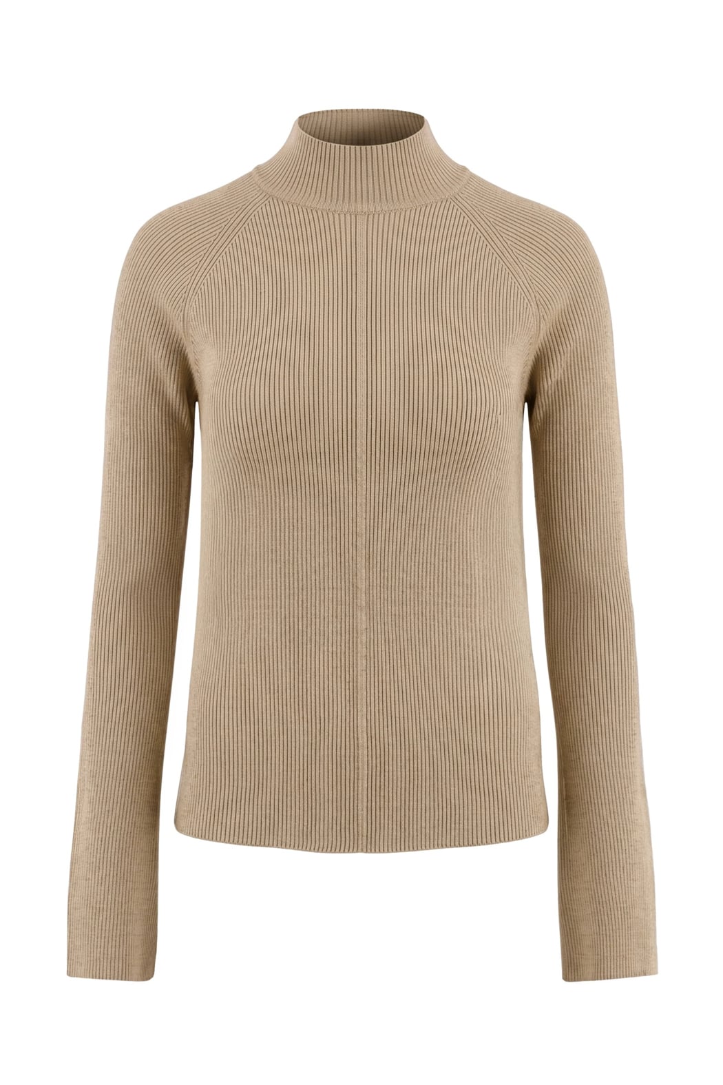 Long Sleeve Flare Turtleneck