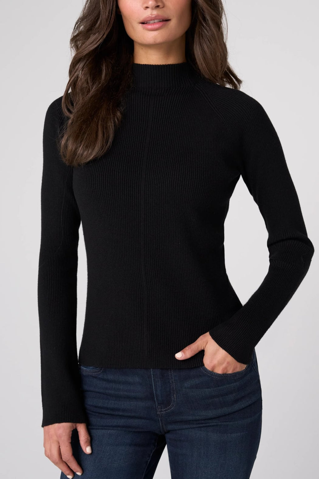 Long Sleeve Flare Turtleneck