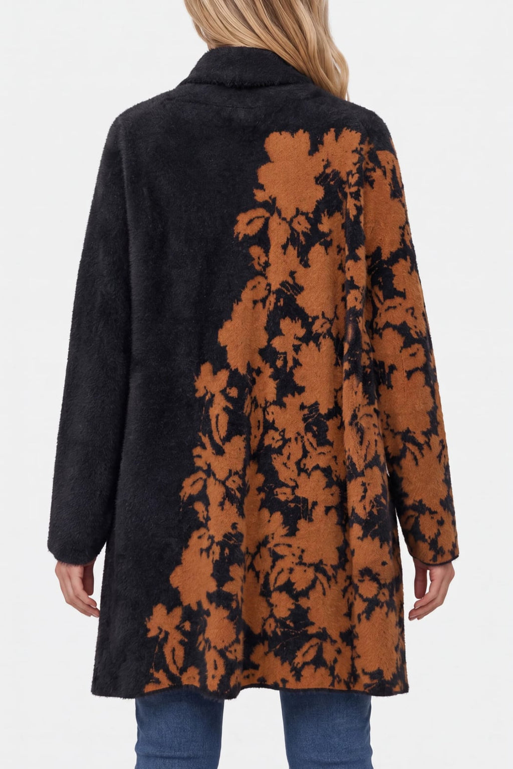 Long Sleeve Open Front Sweater