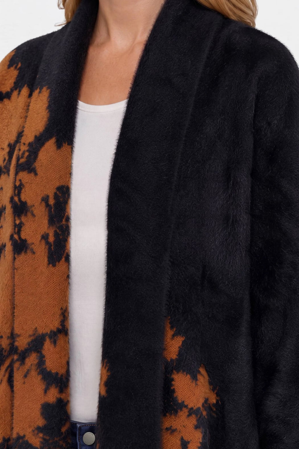 Long Sleeve Open Front Sweater