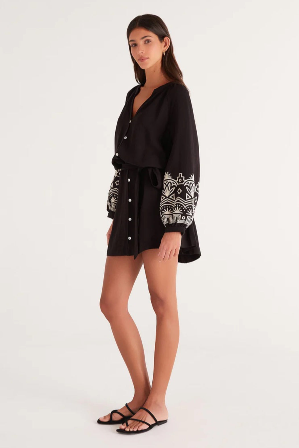 Malia Embroidered Dress