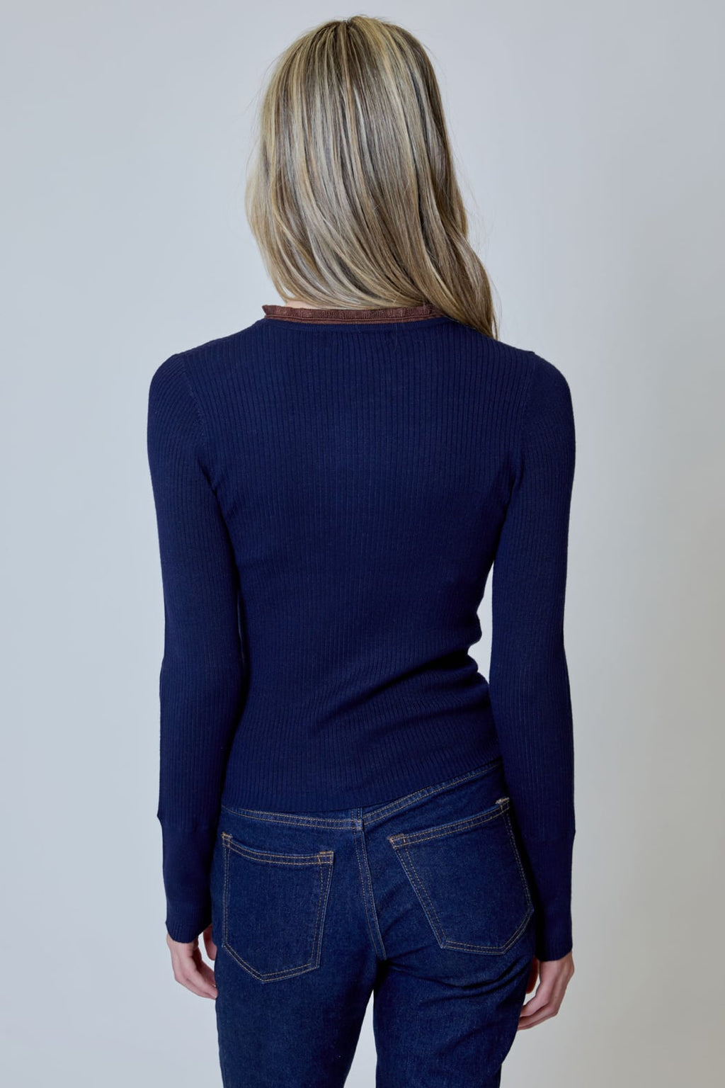 Manda Ruffle Cardigan